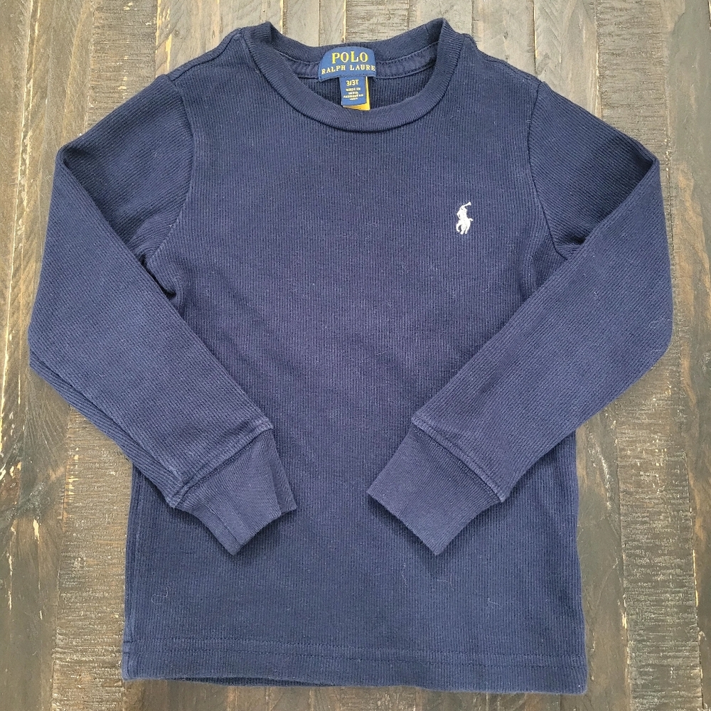 Polo Ralph Lauren Thermal Long Sleeve Boys Size 3T